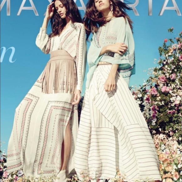 BCBGMAXAZRIA Nude Faux Leather Corset Belt Small - Picture 11 of 13